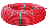Труба SINIKON PROLINE PE-RT Тип II EVOH SDR8/S3.5 16х2 100м (цвет красный)